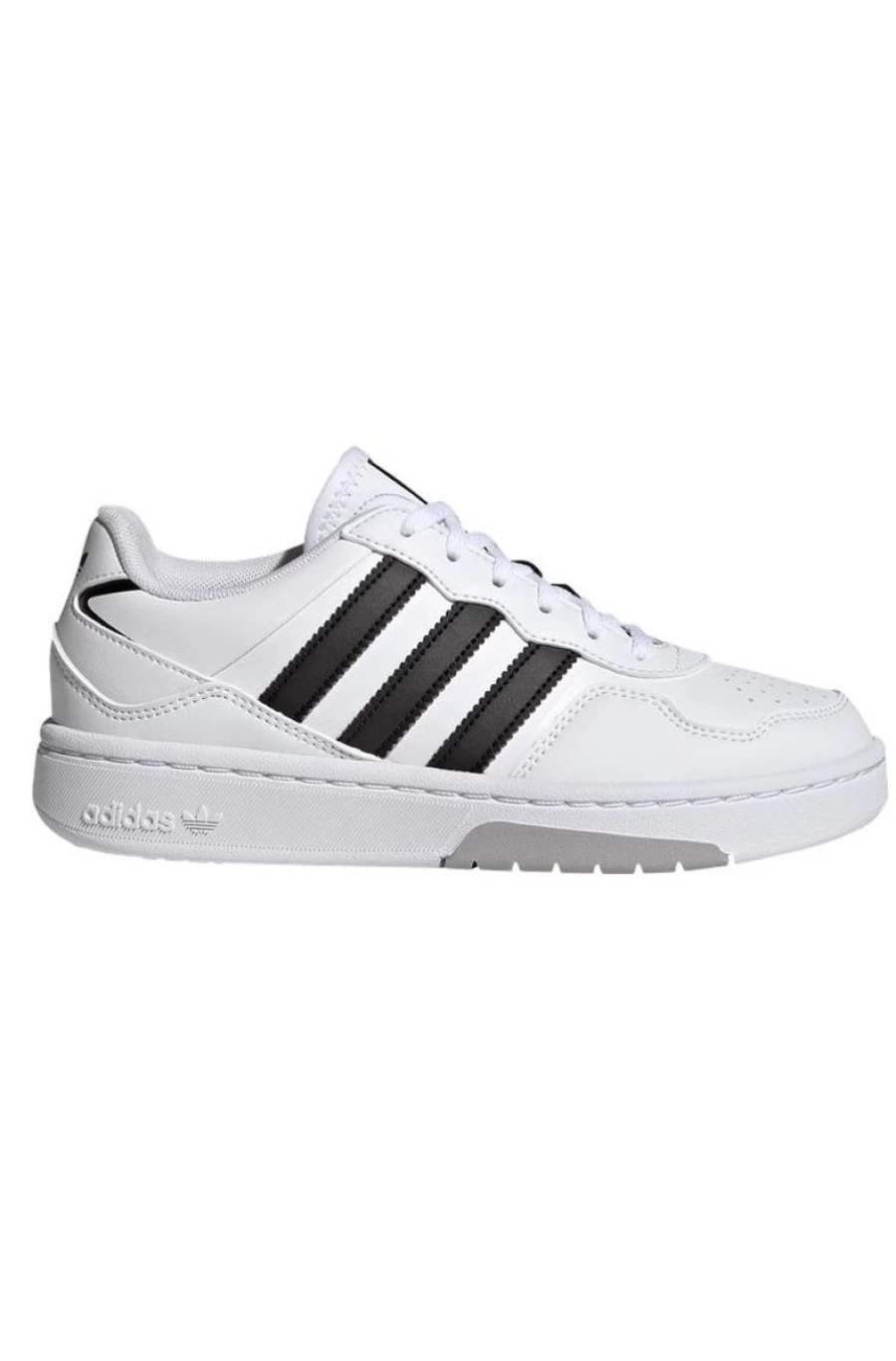 Adidas Boys' Courtic Shoes in Ftwr White/Grey Two/Core Black