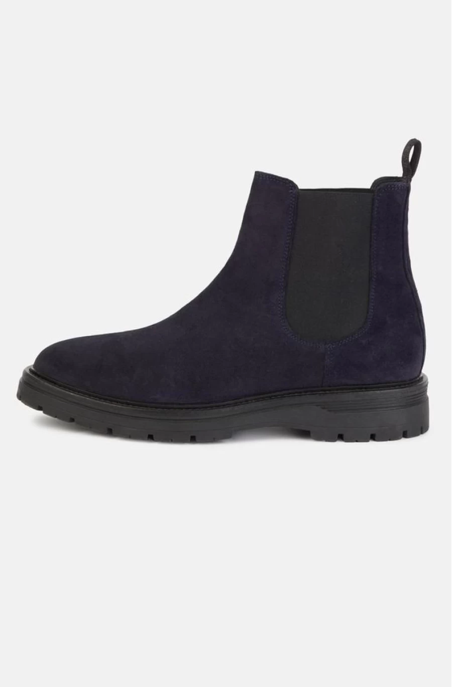 BOGGI MILANO Men's Suede Leather Chelsea Boots - Stylish Ankle Boots for Men