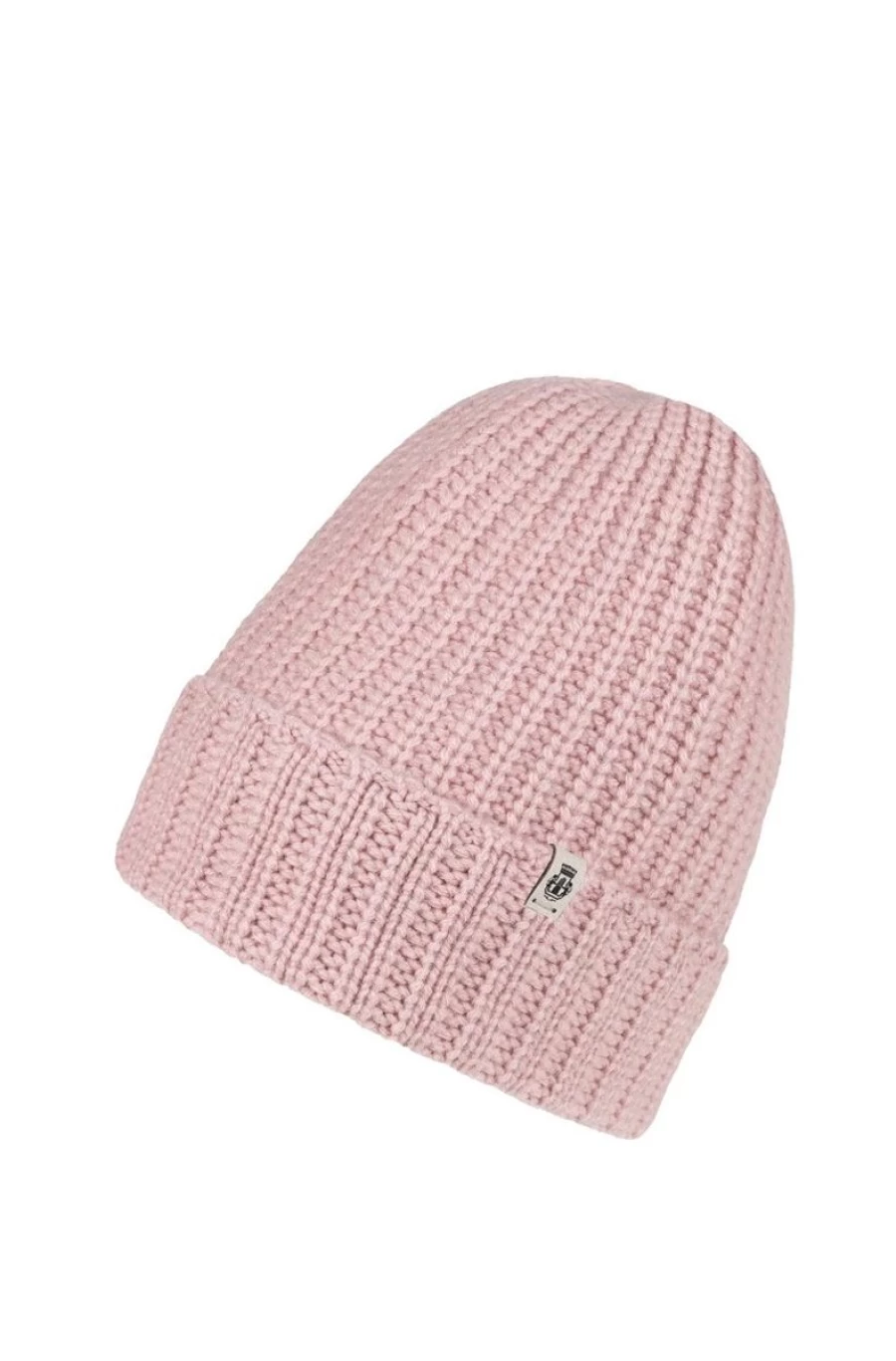 ROECKL Women's Pure Cashmere Flap Hat - Soft Winter Beanie for Ladies