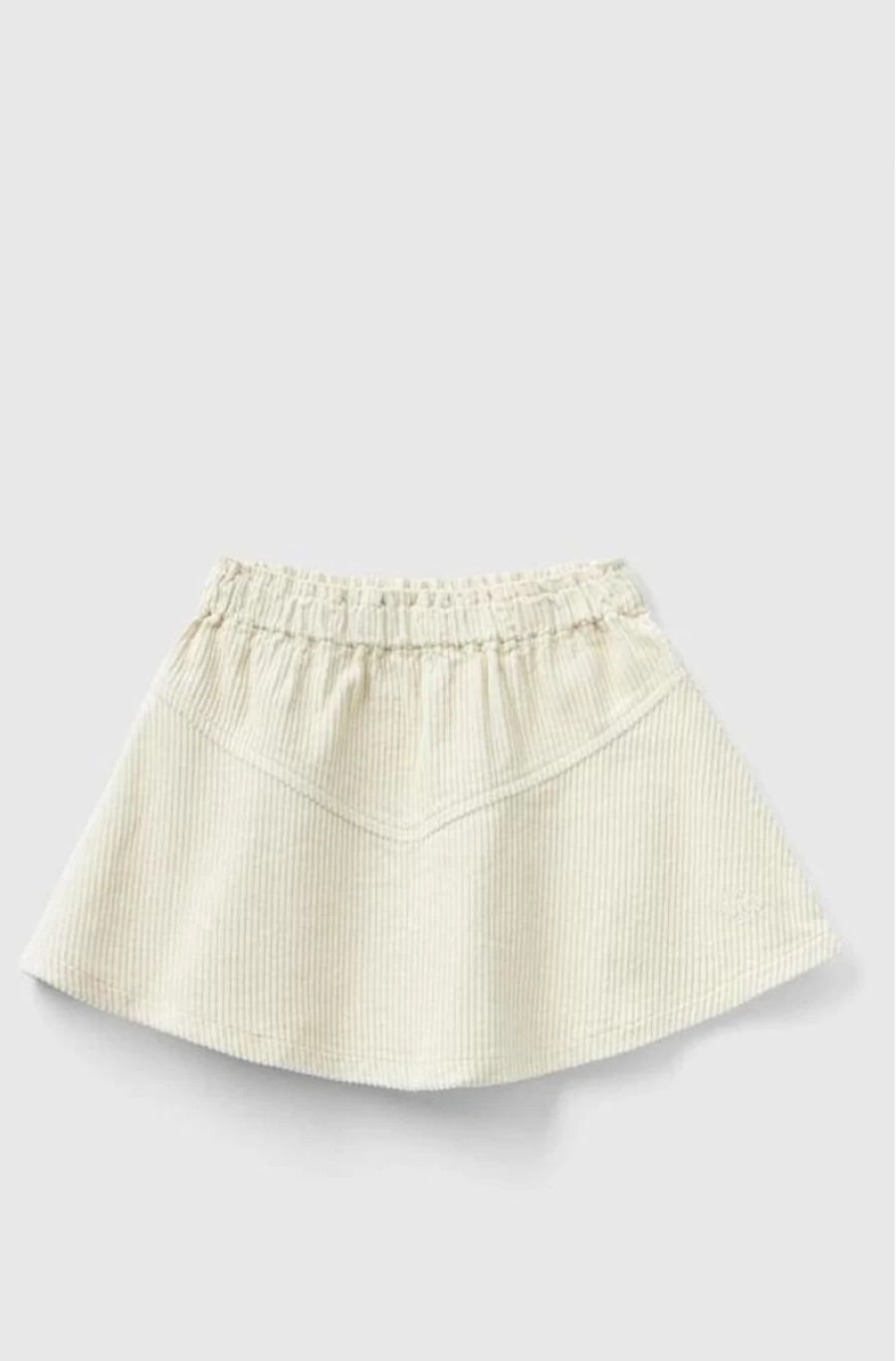 BENETTON Girls' Corduroy Mini Skirt - Stylish & Comfortable Outfit for Kids