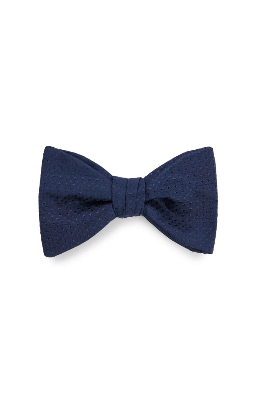 "HUGO BOSS Men's Silk Jacquard Dot-Patterned Bow Tie"