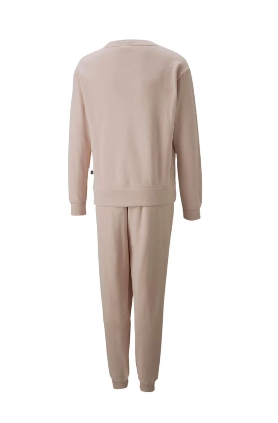 PUMA Girls Pink Loungewear Suit - Comfortable Two-Piece Set for Casual Wear