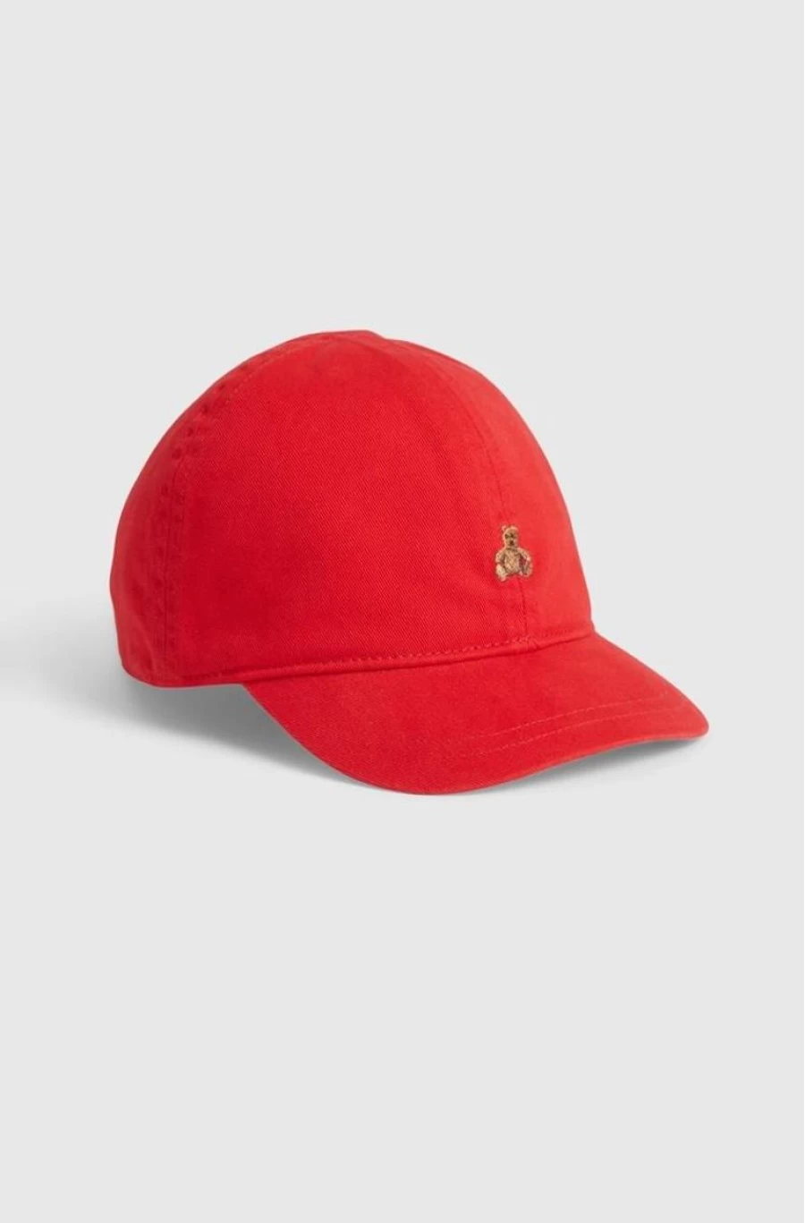 GAP Boys Baby Baseball Cap in Tomato Red - Adjustable Infant Toddler Sun Hat