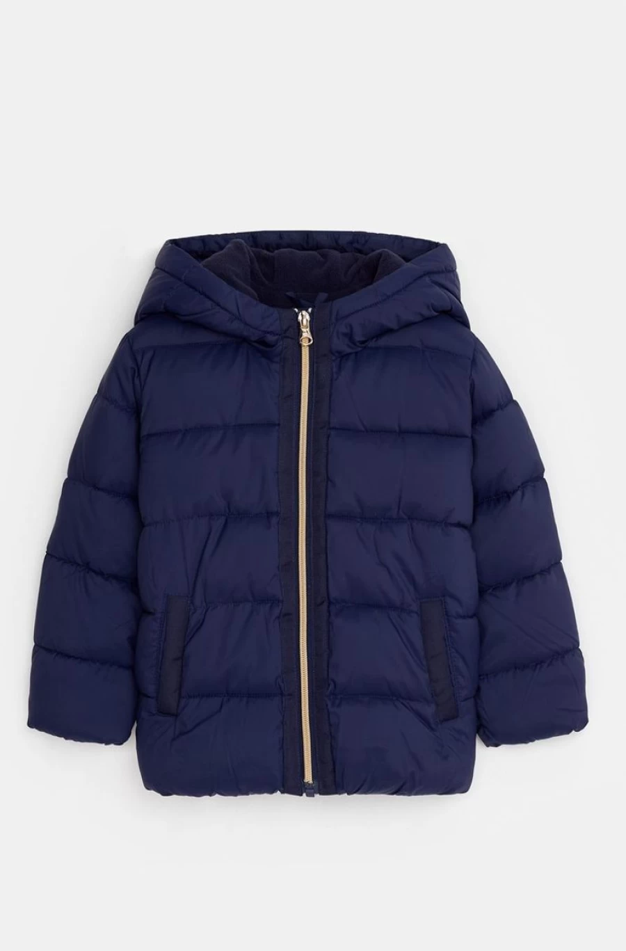 Benetton Girls' Black Padded Rain Defender Jacket - Waterproof & Warm Outerwear