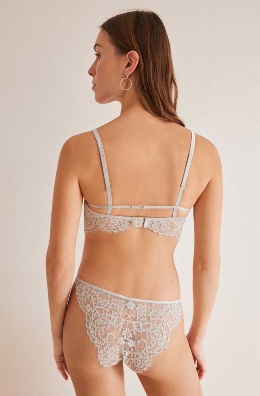 "WOMEN'SECRET Women's Sequinned Lace Panty - Elegant & Glamorous Underwear"