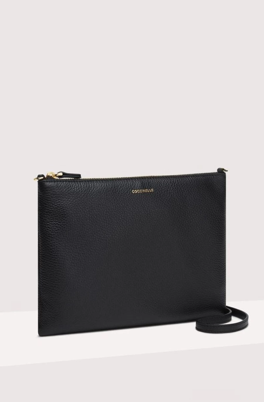 COCCINELLE Women's Mini Bag in Grained Leather - Stylish & Compact Handbag for Everyday Use