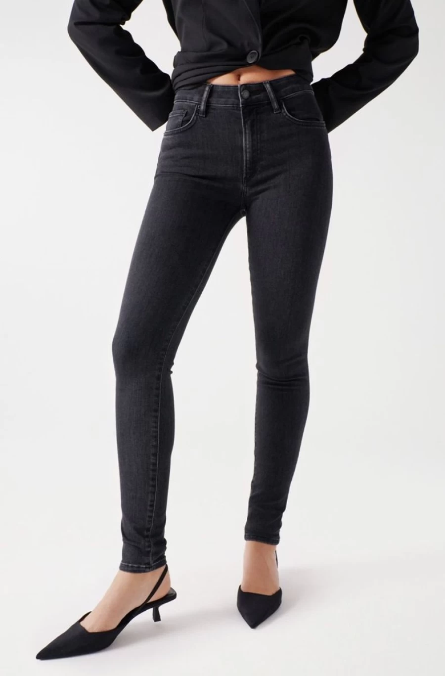 "SALSA JEANS Women's Push Up Destiny Skinny Jeans for a Flattering Fit"