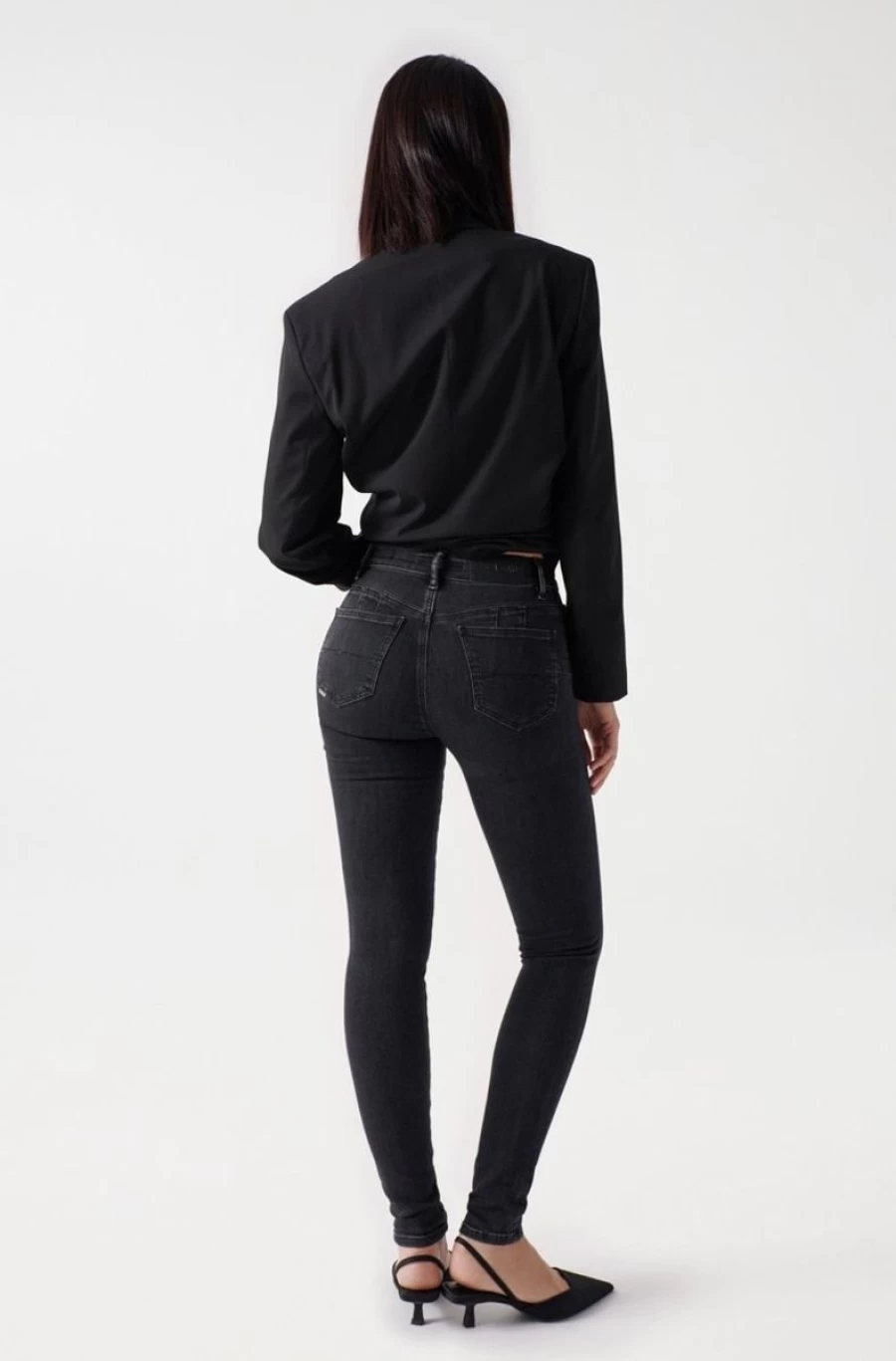 "SALSA JEANS Women's Push Up Destiny Skinny Jeans for a Flattering Fit"