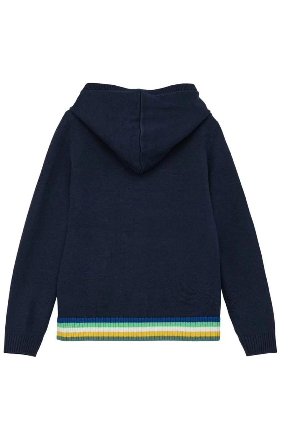 S.OLIVER Boys' Striped Knit Jumper - Soft Cotton Crewneck Sweater