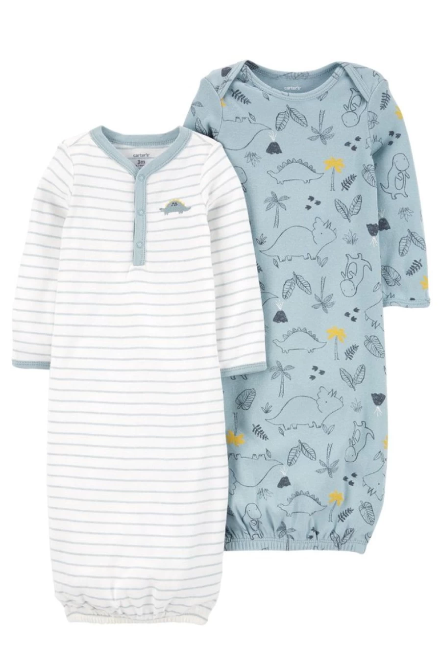 2-Pack CARTER'S Boys Sleeper Gowns for Comfortable Sleep