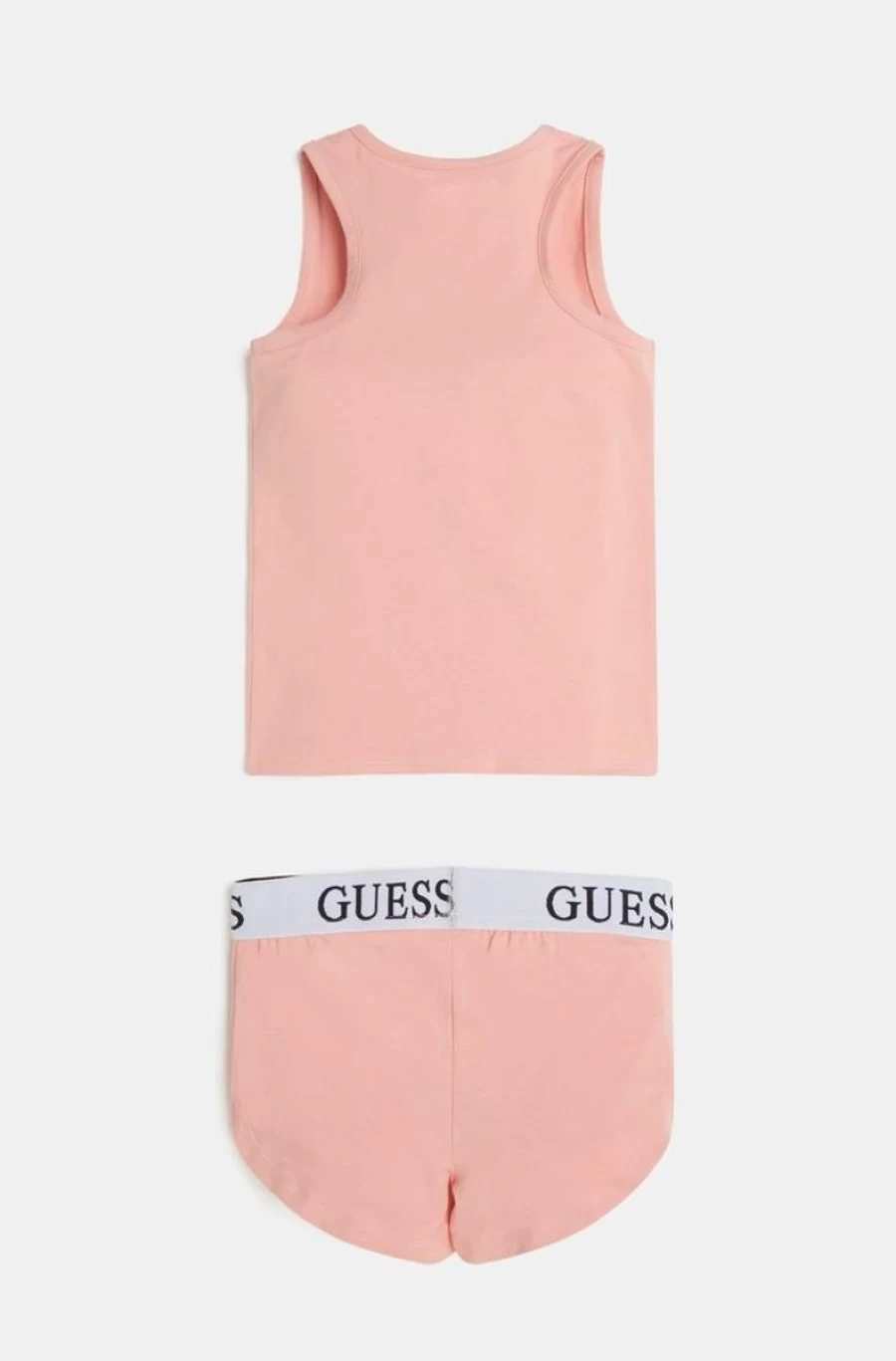 GUESS Girls' Tank Top and Shorts Logo Matching Set