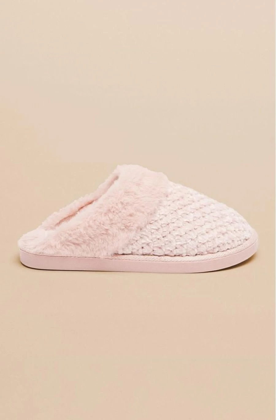 "WOMEN'SECRET Women's Furry Slippers - Cozy Winter House Shoes"
