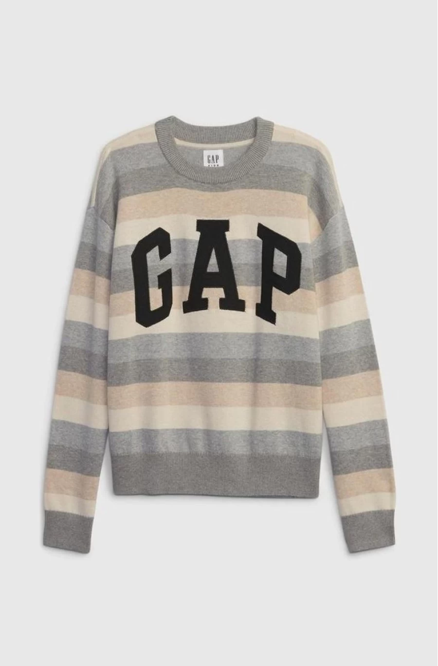 GAP Boys Striped Sweater with Arch Logo for Kids