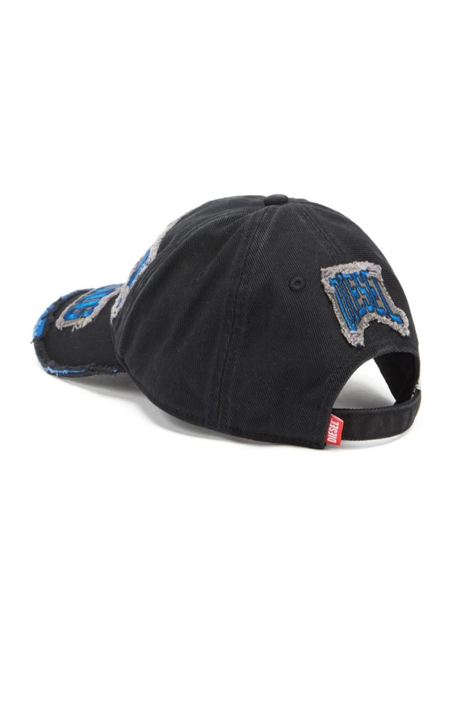 DIESEL Men's Embroidered Patch Baseball Cap - Stylish Adjustable Dad Hat for Casual Wear