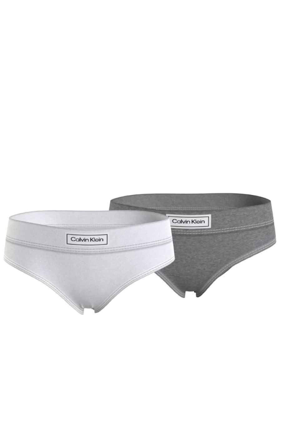 2 Pack CALVIN KLEIN Girls Cotton Bikini Briefs - Modern Comfort Underwear