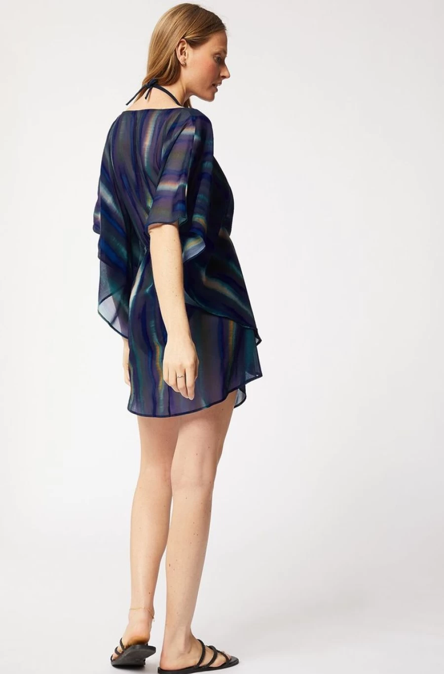ETAM Women's Blue Baltic Beach Tunic - Stylish Summer Cover-Up