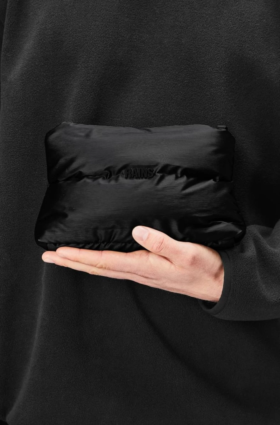 RAINS Men's Waterproof Cosmetic Bag - Bator Travel Toiletry Pouch for Men