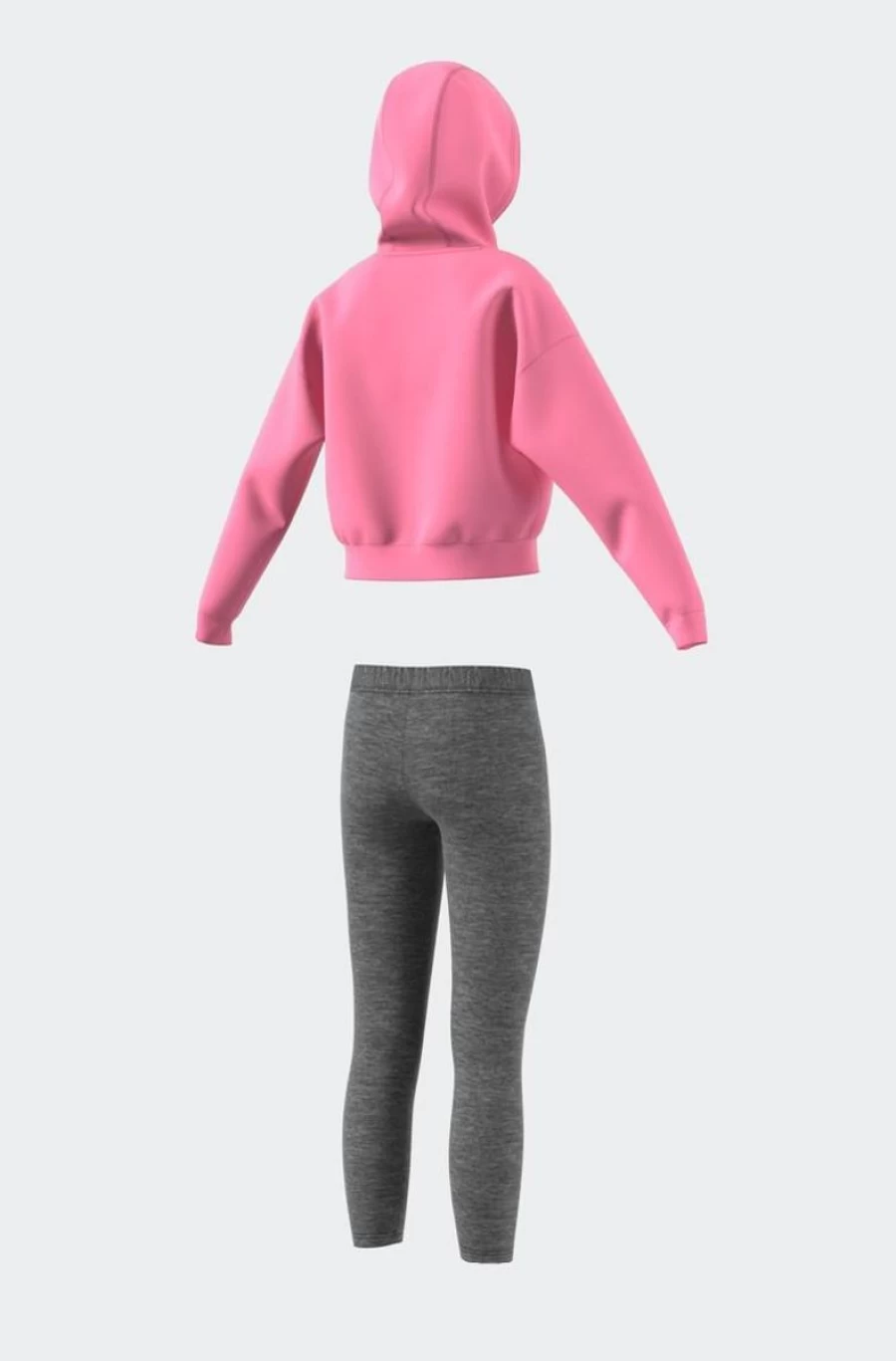ADIDAS Girls' Hooded Fleece Track Suit in Multi-Color for Comfort & Style