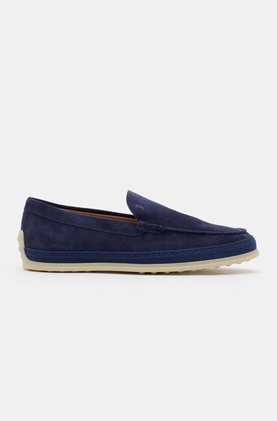 TOD'S Men's Blue Suede Loafers – Classic Comfort & Style