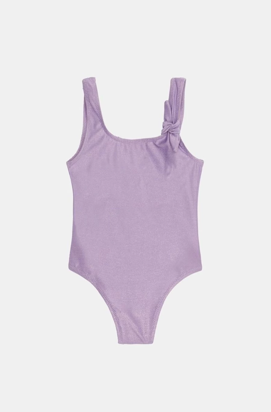 BENETTON Girls' One-Piece Swimsuit with Lurex - Stylish & Shiny Swimwear for Kids