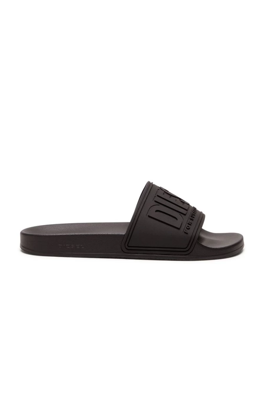 DIESEL Men's Pool Slides with 3D Logo - Comfortable Summer Beach Sandals