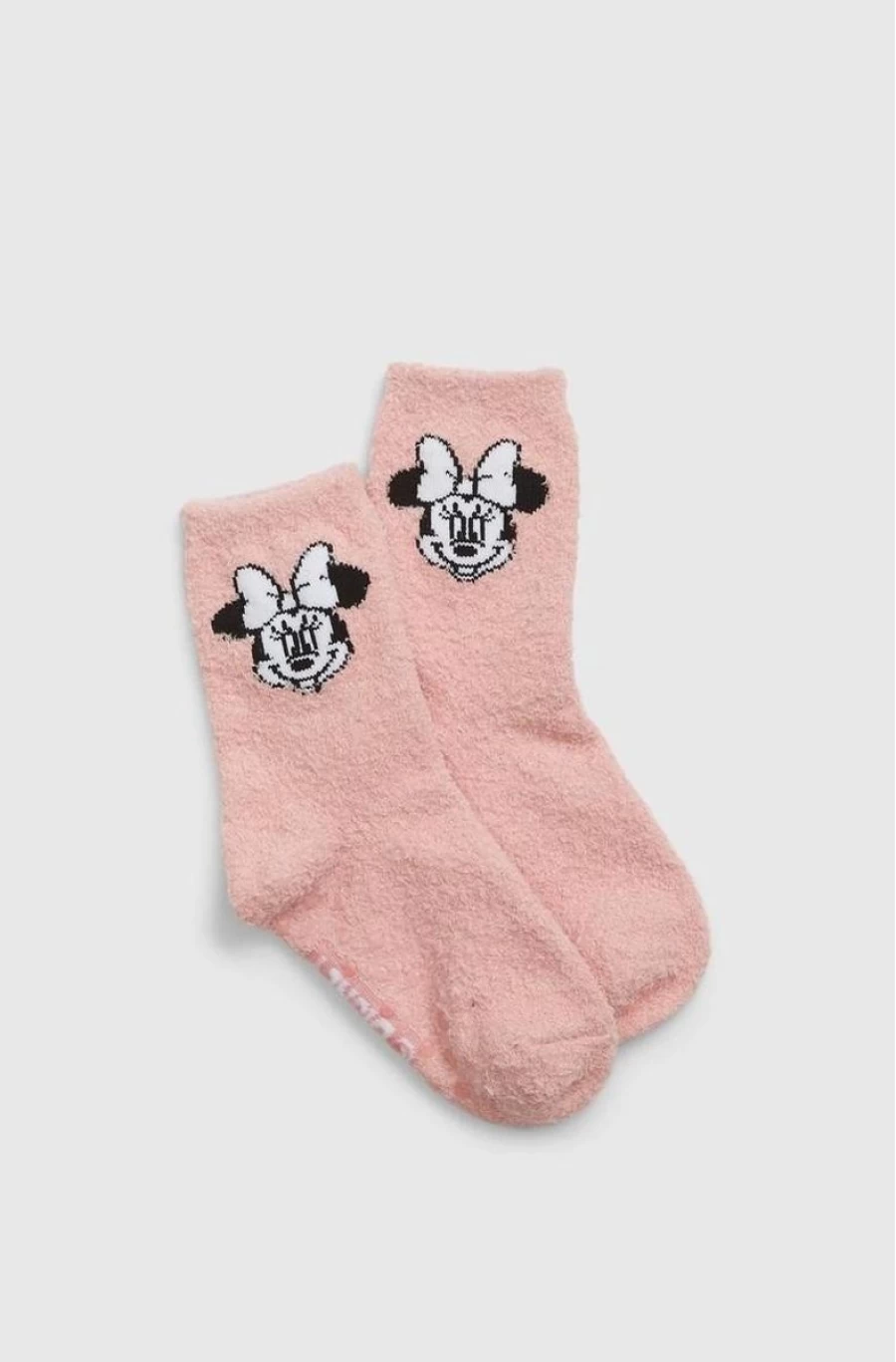 GAP Girls' Disney Minnie Mouse Fuzzy Socks - Recycled Material