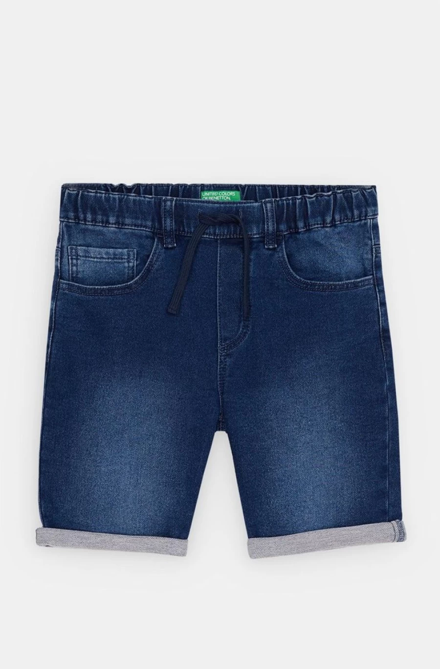 "BENETTON Boys' Stretch Denim Bermuda Shorts"