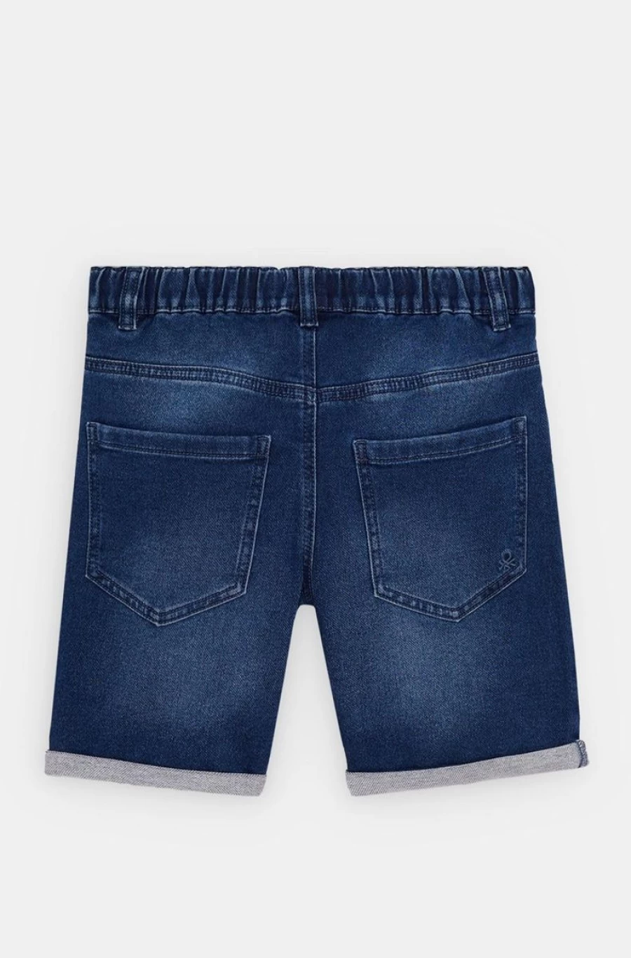 "BENETTON Boys' Stretch Denim Bermuda Shorts"