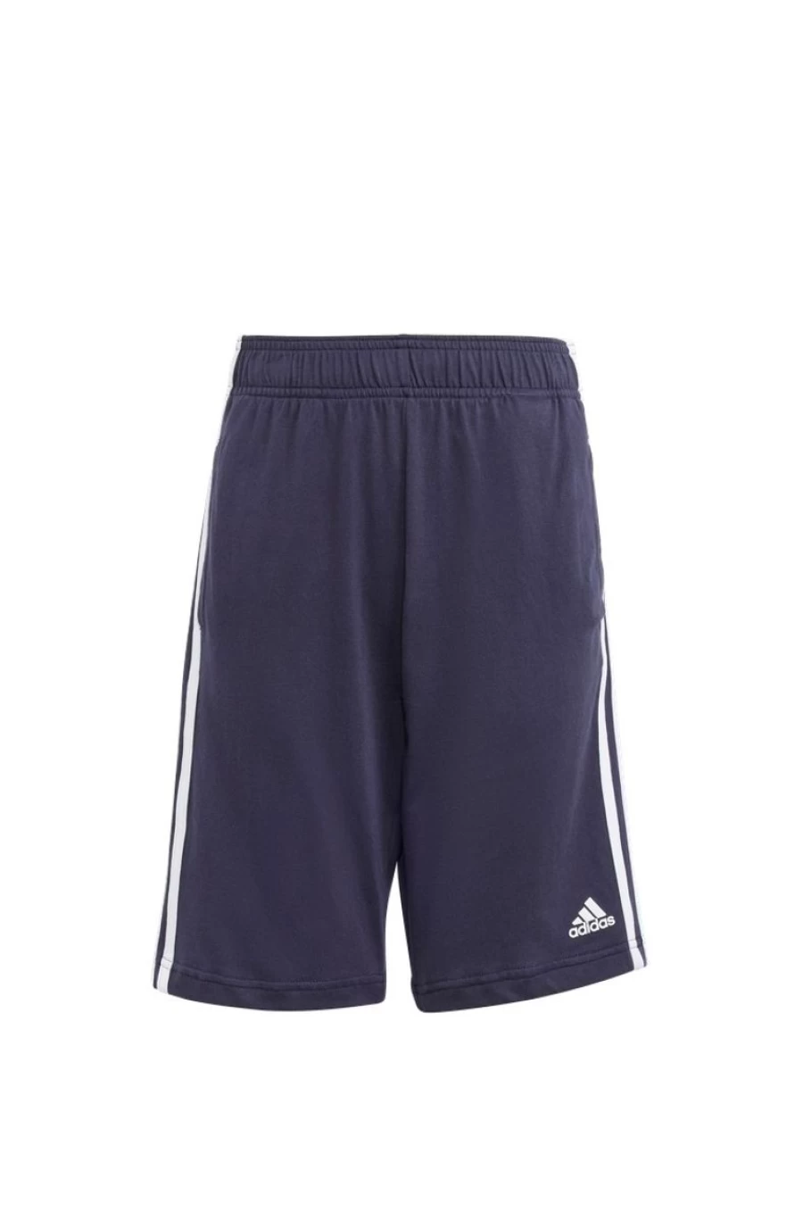 Adidas Boys' Essentials 3-Stripes Knit Shorts in Legend Ink - Comfortable Athletic Wear