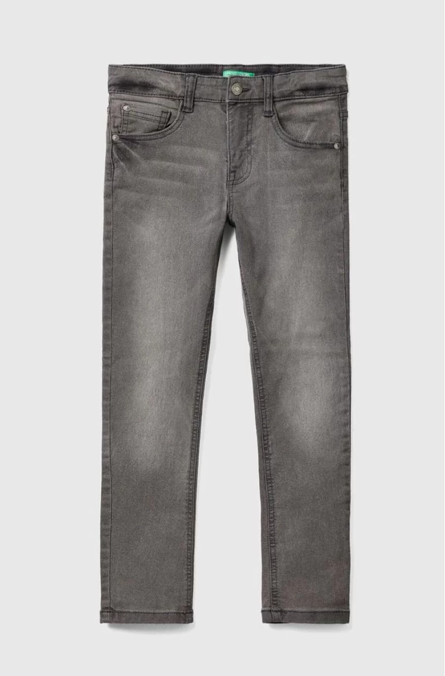 BENETTON Boys' Skinny Fit Jeans for Kids - Slim Stretch Denim Pants