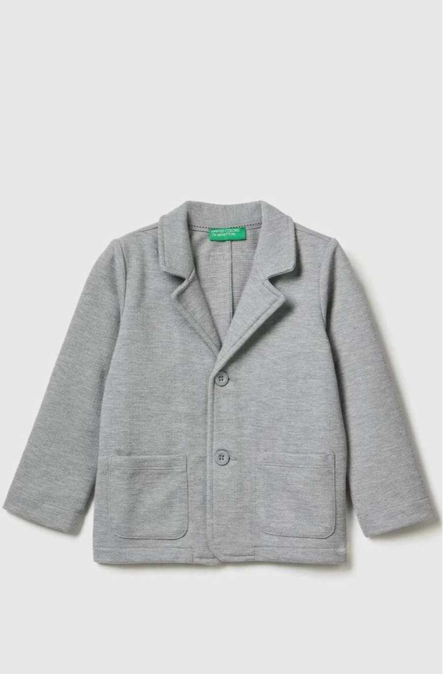 "BENETTON Boys' Relaxed Fit Blazer With Pockets – Stylish & Comfortable"