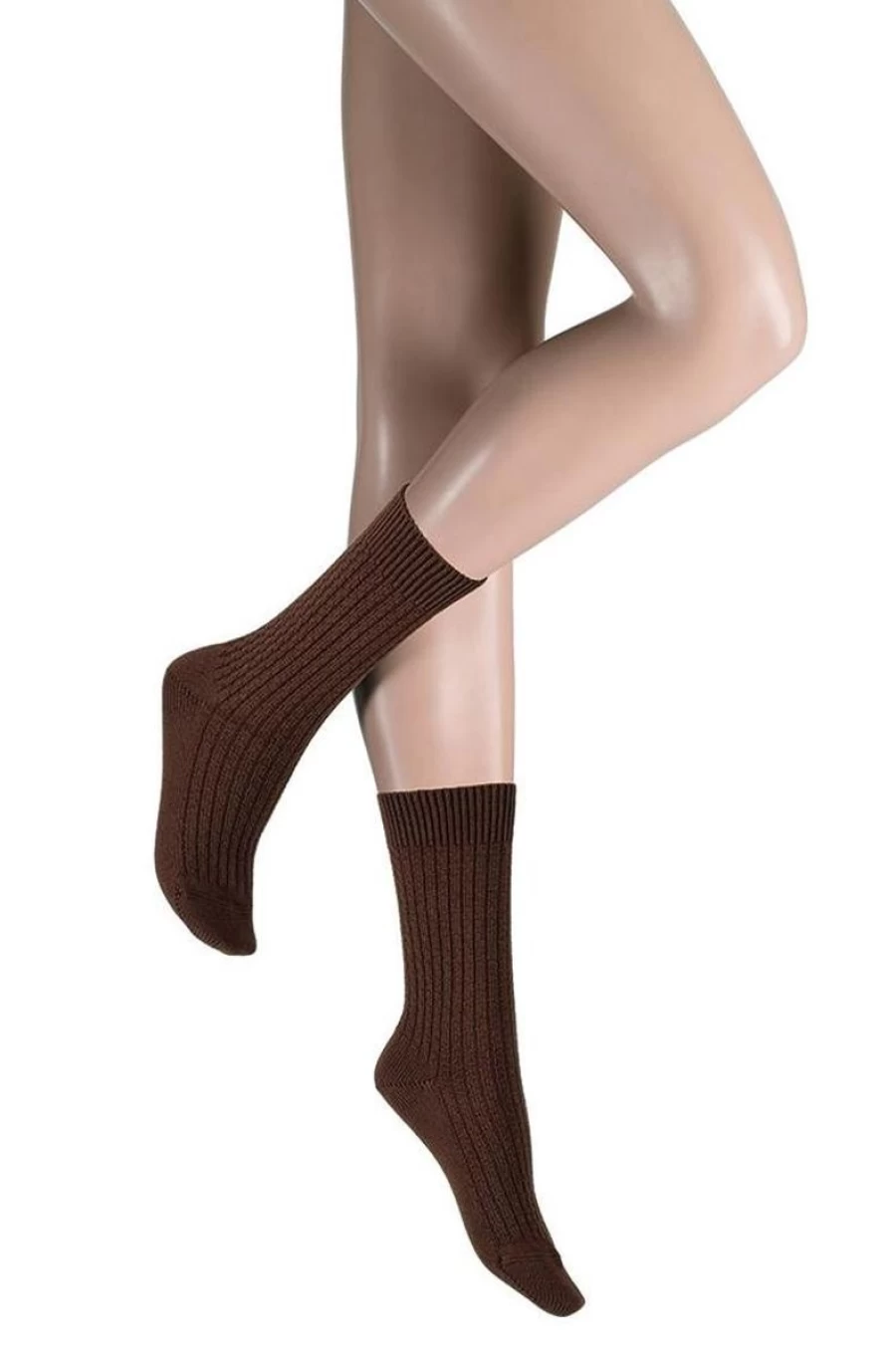 KUNERT Women's Knitted Braid Socks - Stylish & Comfortable Knee-High Socks