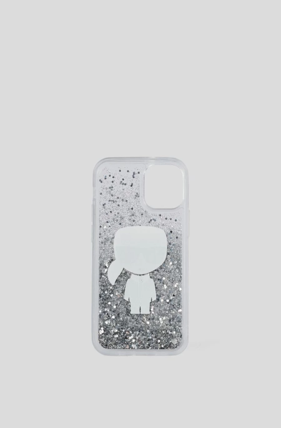 Karl Lagerfeld Women's Glitter iPhone 12 Mini Case - Ikonik Sparkle Cover