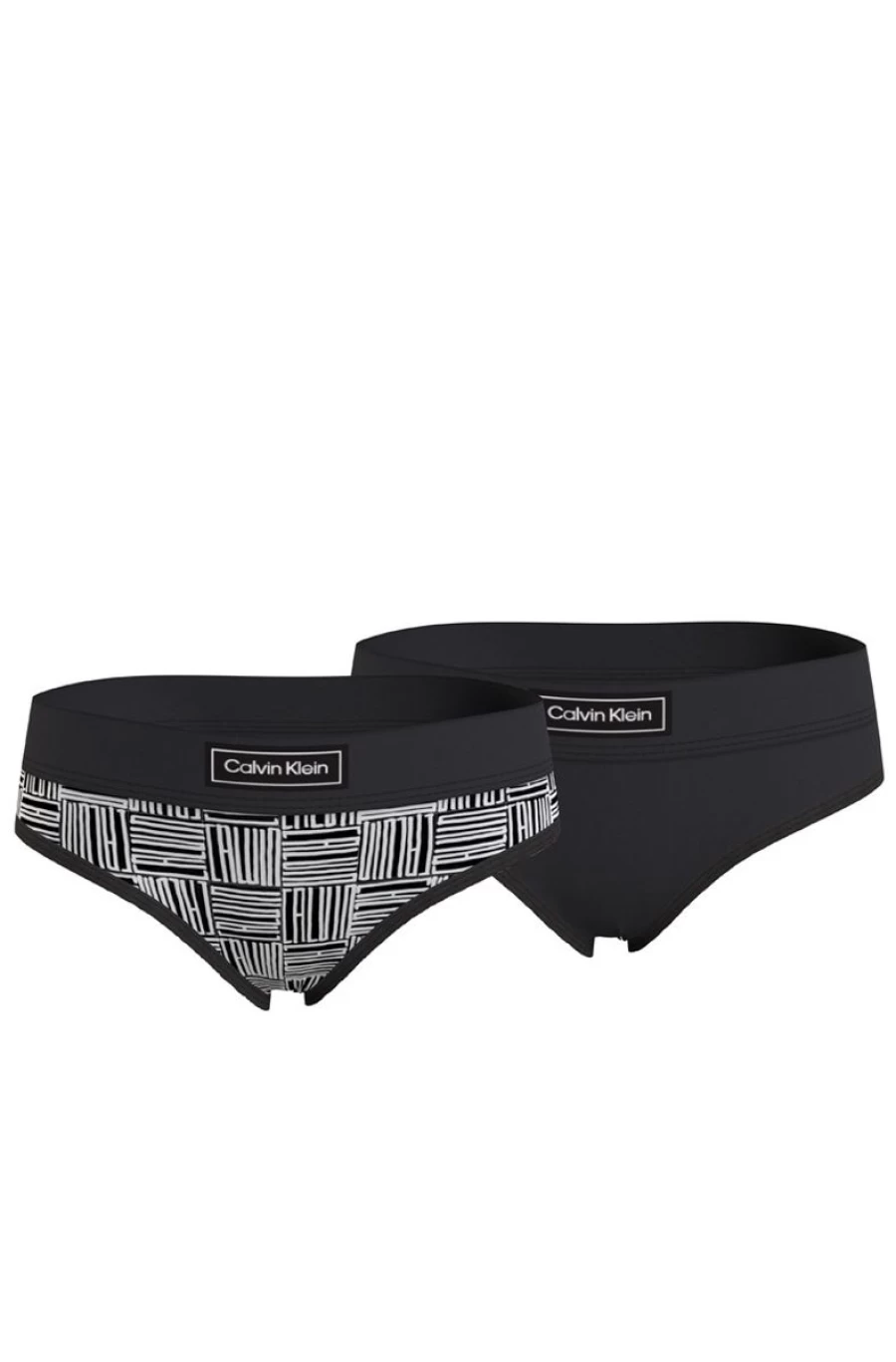 2 Pack Calvin Klein Girls Cotton Bikini Briefs - Modern Comfort Underwear for Kids