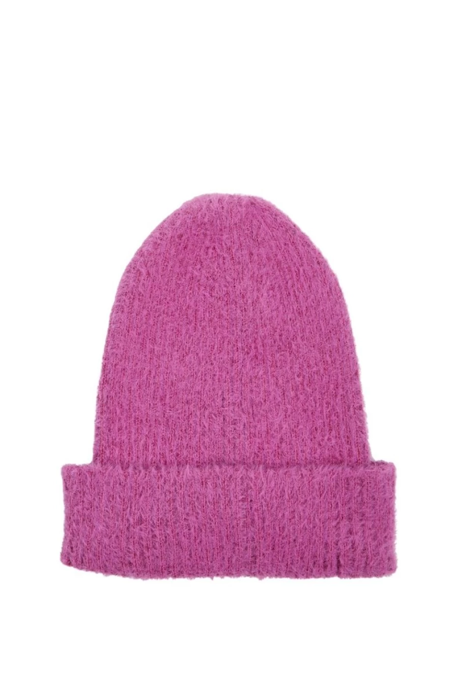 CALVIN KLEIN Girls' Furry Rib-Knit Beanie - Soft Winter Hat for Kids